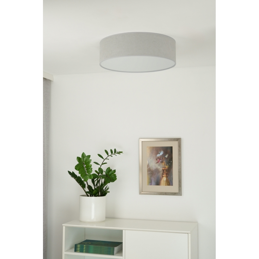 Duolla - LED Plafonjera CORTINA LED/26W/230V pr. 45 cm 4000K sivo