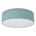 Duolla - LED Plafonjera CORTINA LED/26W/230V pr. 45 cm 4000K tirkizna