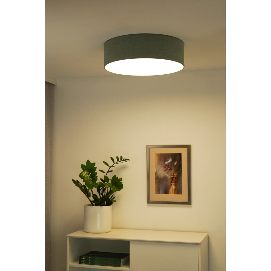 Duolla - LED Plafonjera CORTINA LED/26W/230V pr. 45 cm 4000K tirkizna