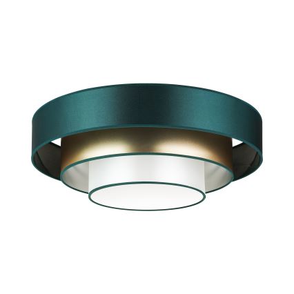 Duolla - LED Plafonjera LUNETA LED/26W/230V pr. 60 cm 4000K zelena/zlatna/bela