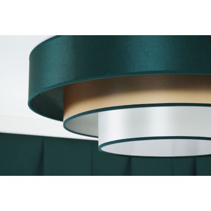 Duolla - LED Plafonjera LUNETA LED/26W/230V pr. 60 cm 4000K zelena/zlatna/bela
