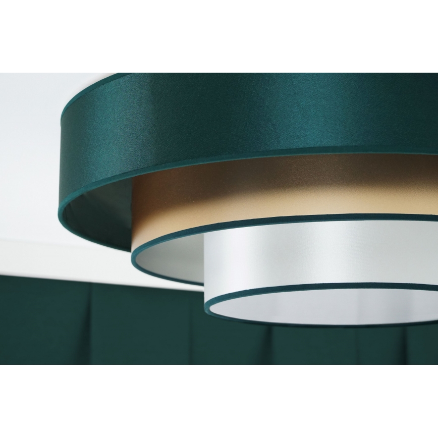 Duolla - LED Plafonjera LUNETA LED/26W/230V pr. 60 cm 4000K zelena/zlatna/bela