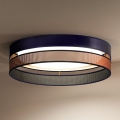 Duolla - LED Plafonjera ROLLER DUO SHINY LED/24W/230V pr. 45 cm plava/bakrena