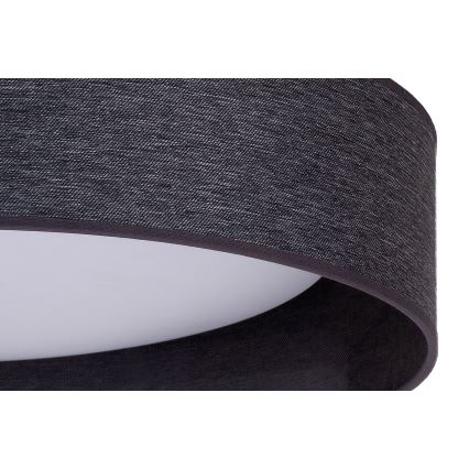 Duolla - LED Plafonjera ROLLER LED/24W/230V pr. 45 cm antracit