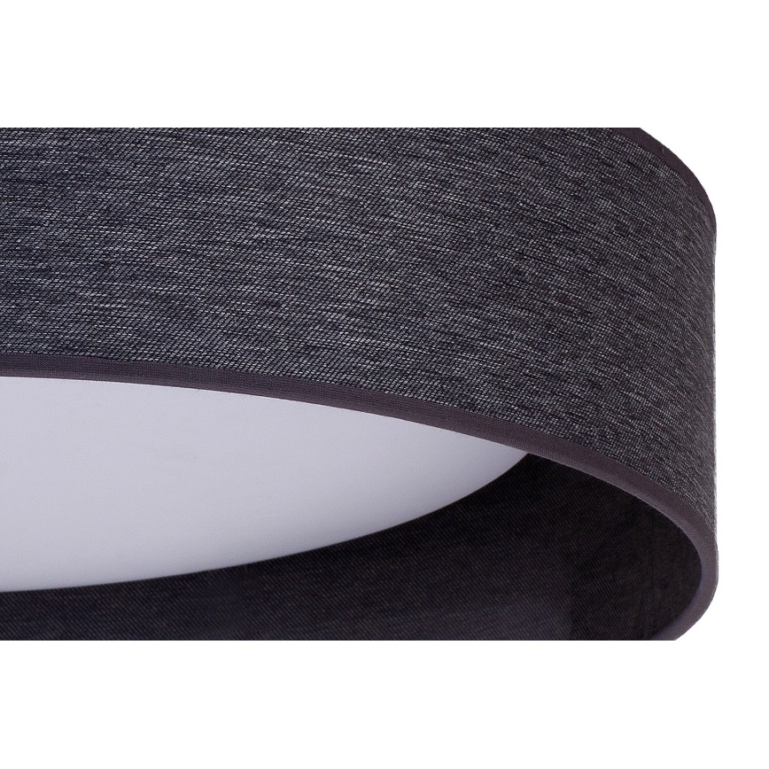 Duolla - LED Plafonjera ROLLER LED/24W/230V pr. 45 cm antracit