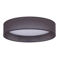Duolla - LED Plafonjera ROLLER LED/24W/230V pr. 45 cm antracit