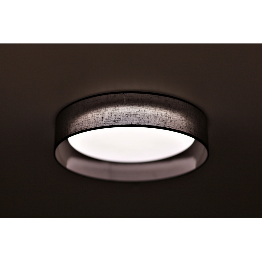 Duolla - LED Plafonjera ROLLER LED/24W/230V pr. 45 cm antracit