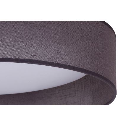 Duolla - LED Plafonjera ROLLER LED/24W/230V pr. 45 cm antracit