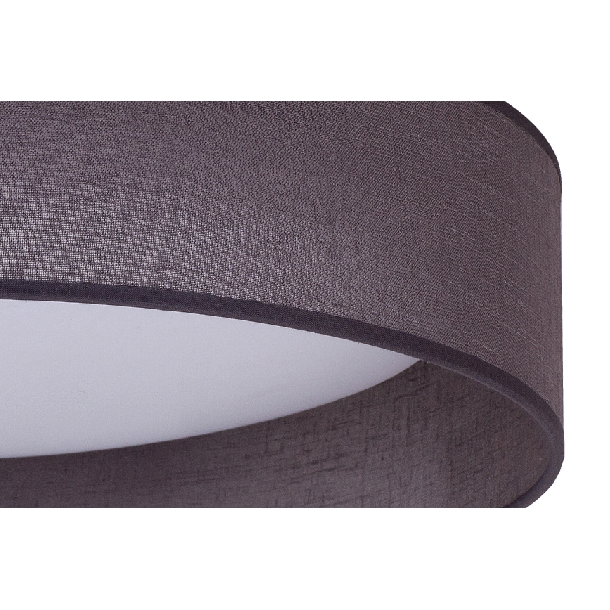 Duolla - LED Plafonjera ROLLER LED/24W/230V pr. 45 cm antracit