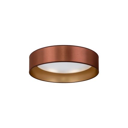 Duolla - LED Plafonjera ROLLER LED/24W/230V pr. 45 cm bakrena/zlatna