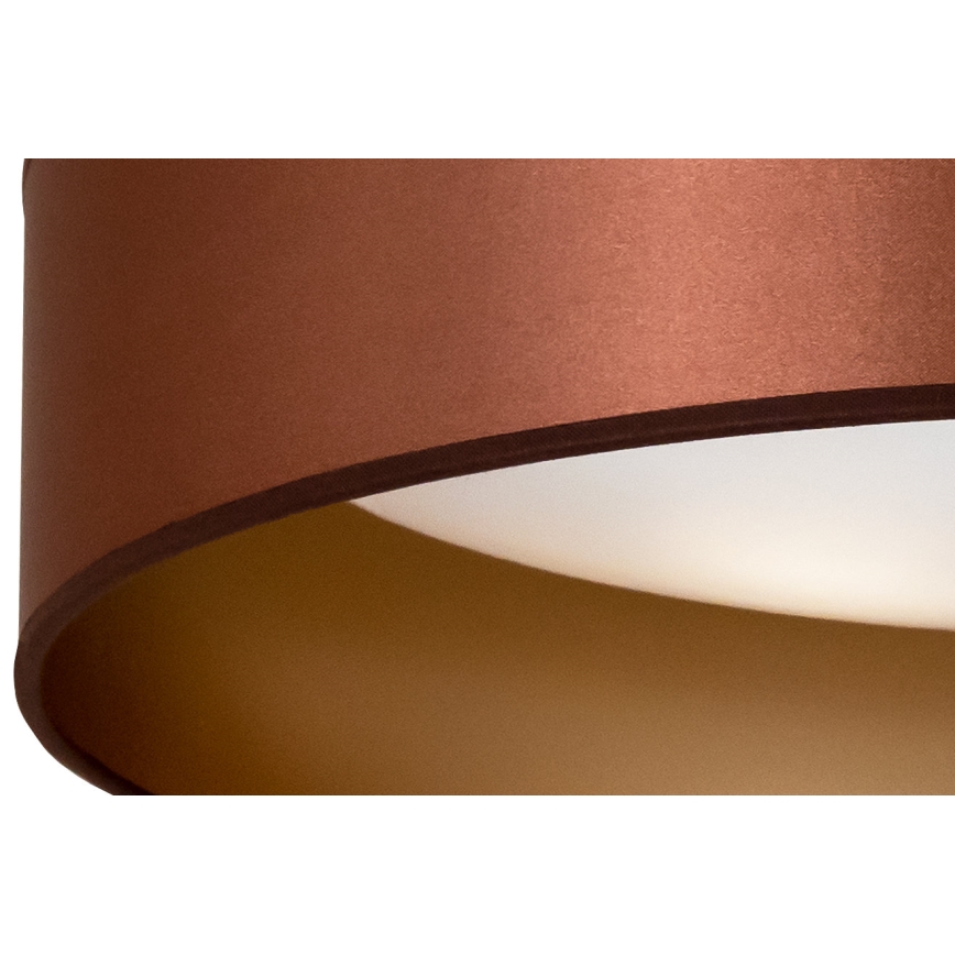 Duolla - LED Plafonjera ROLLER LED/24W/230V pr. 45 cm bakrena/zlatna