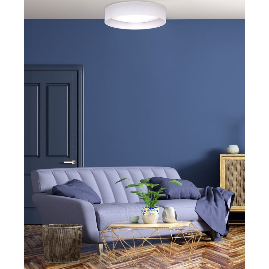 Duolla - LED Plafonjera ROLLER LED/24W/230V pr. 45 cm bela