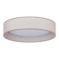 Duolla - LED Plafonjera ROLLER LED/24W/230V pr. 45 cm bež