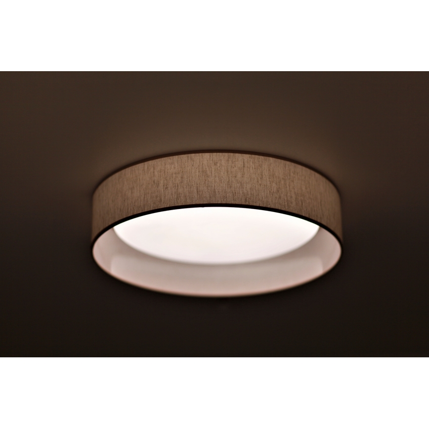 Duolla - LED Plafonjera ROLLER LED/24W/230V pr. 45 cm bež
