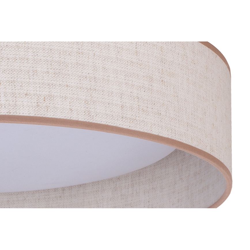 Duolla - LED Plafonjera ROLLER LED/24W/230V pr. 45 cm bež