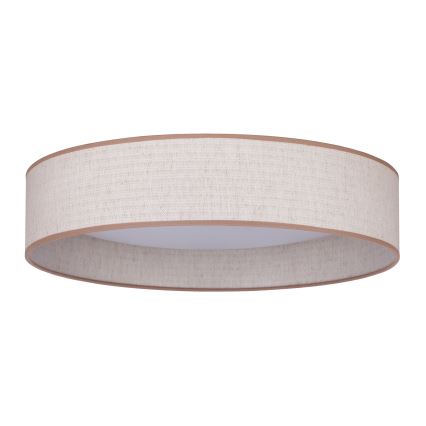 Duolla - LED Plafonjera ROLLER LED/24W/230V pr. 45 cm bež