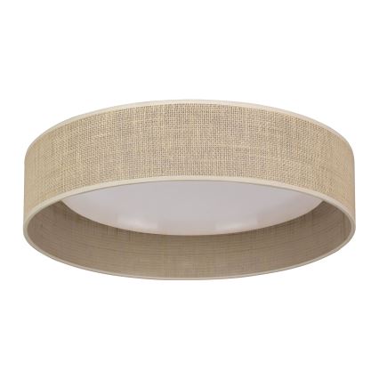 Duolla - LED Plafonjera ROLLER LED/24W/230V pr. 45 cm bež