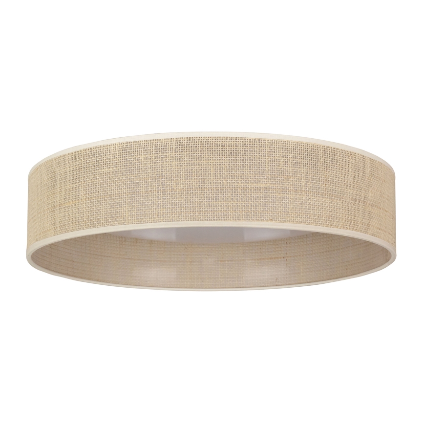 Duolla - LED Plafonjera ROLLER LED/24W/230V pr. 45 cm bež