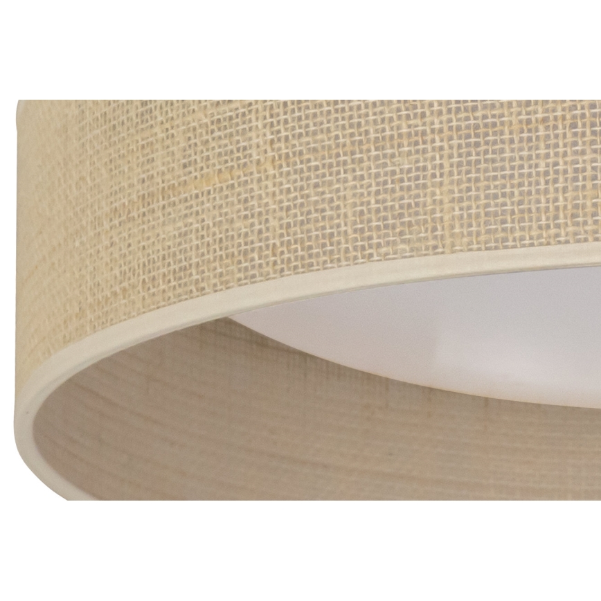 Duolla - LED Plafonjera ROLLER LED/24W/230V pr. 45 cm bež