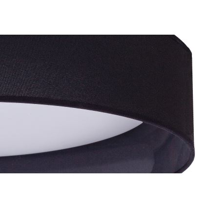 Duolla - LED Plafonjera ROLLER LED/24W/230V pr. 45 cm crno