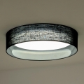 Duolla - LED Plafonjera ROLLER LED/24W/230V pr. 45 cm crno