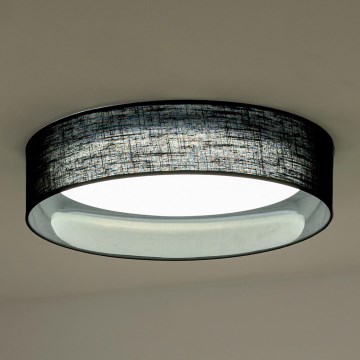 Duolla - LED Plafonjera ROLLER LED/24W/230V pr. 45 cm crno