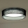 Duolla - LED Plafonjera ROLLER LED/24W/230V pr. 45 cm crno