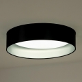 Duolla - LED Plafonjera ROLLER LED/24W/230V pr. 45 cm crno/srebrno
