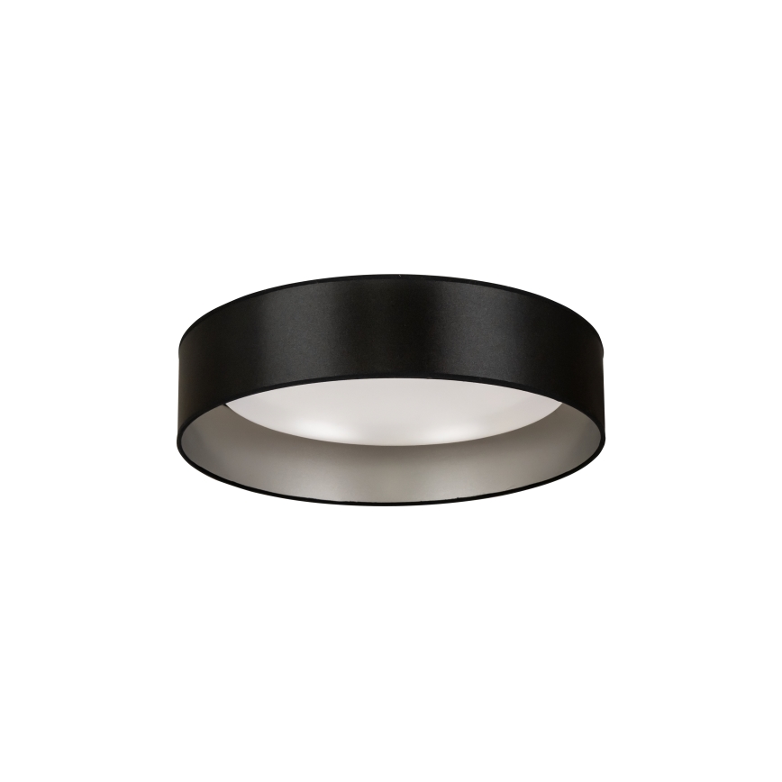 Duolla - LED Plafonjera ROLLER LED/24W/230V pr. 45 cm crno/srebrno