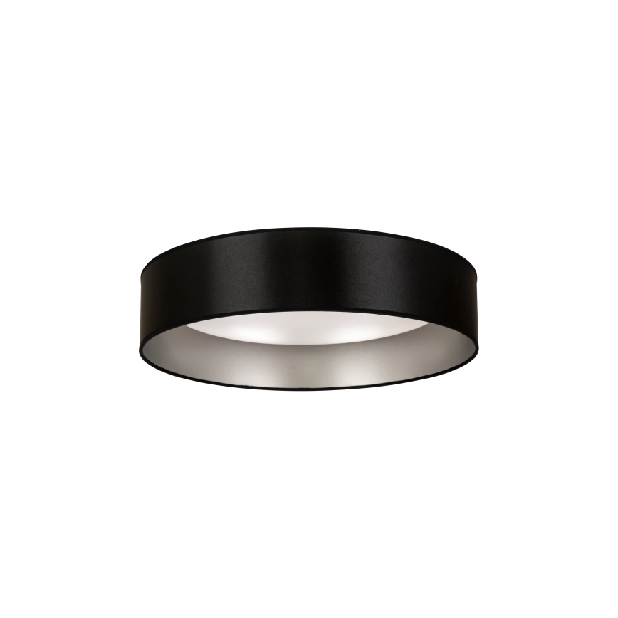 Duolla - LED Plafonjera ROLLER LED/24W/230V pr. 45 cm crno/srebrno