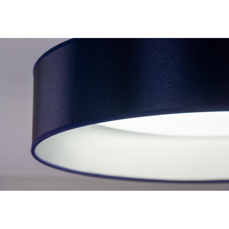 Duolla - LED Plafonjera ROLLER LED/24W/230V pr. 45 cm plava/srebrno