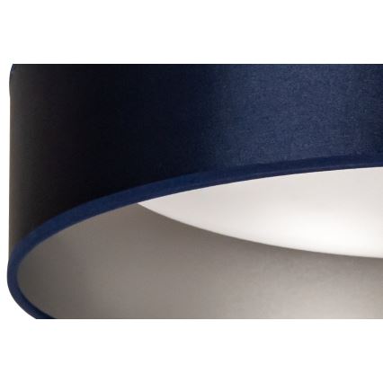 Duolla - LED Plafonjera ROLLER LED/24W/230V pr. 45 cm plava/srebrno