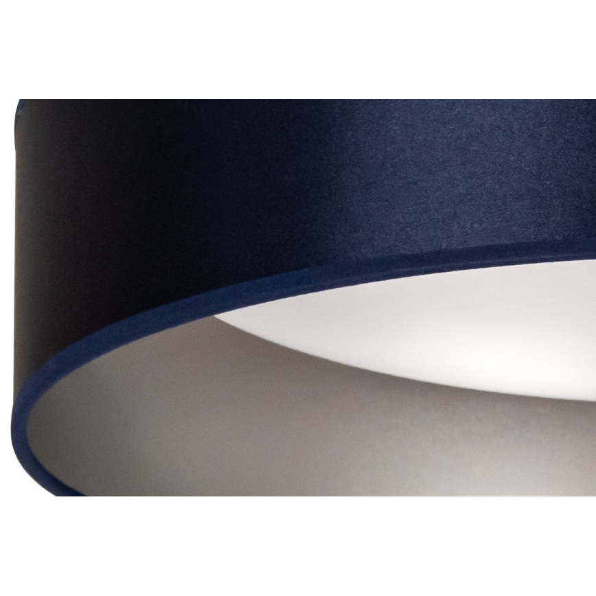 Duolla - LED Plafonjera ROLLER LED/24W/230V pr. 45 cm plava/srebrno
