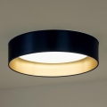 Duolla - LED Plafonjera ROLLER LED/24W/230V pr. 45 cm plava/zlatna