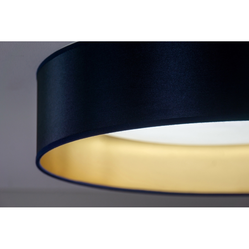 Duolla - LED Plafonjera ROLLER LED/24W/230V pr. 45 cm plava/zlatna