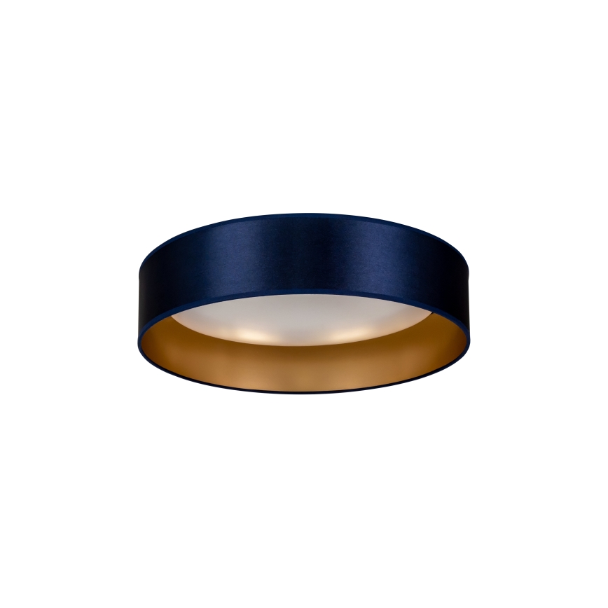 Duolla - LED Plafonjera ROLLER LED/24W/230V pr. 45 cm plava/zlatna