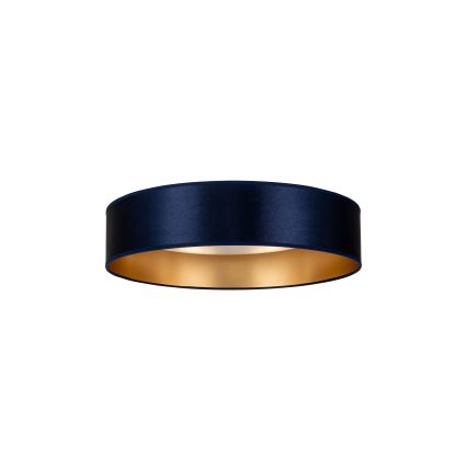 Duolla - LED Plafonjera ROLLER LED/24W/230V pr. 45 cm plava/zlatna