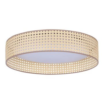 Duolla - LED Plafonjera ROLLER LED/24W/230V pr. 45 cm ratan