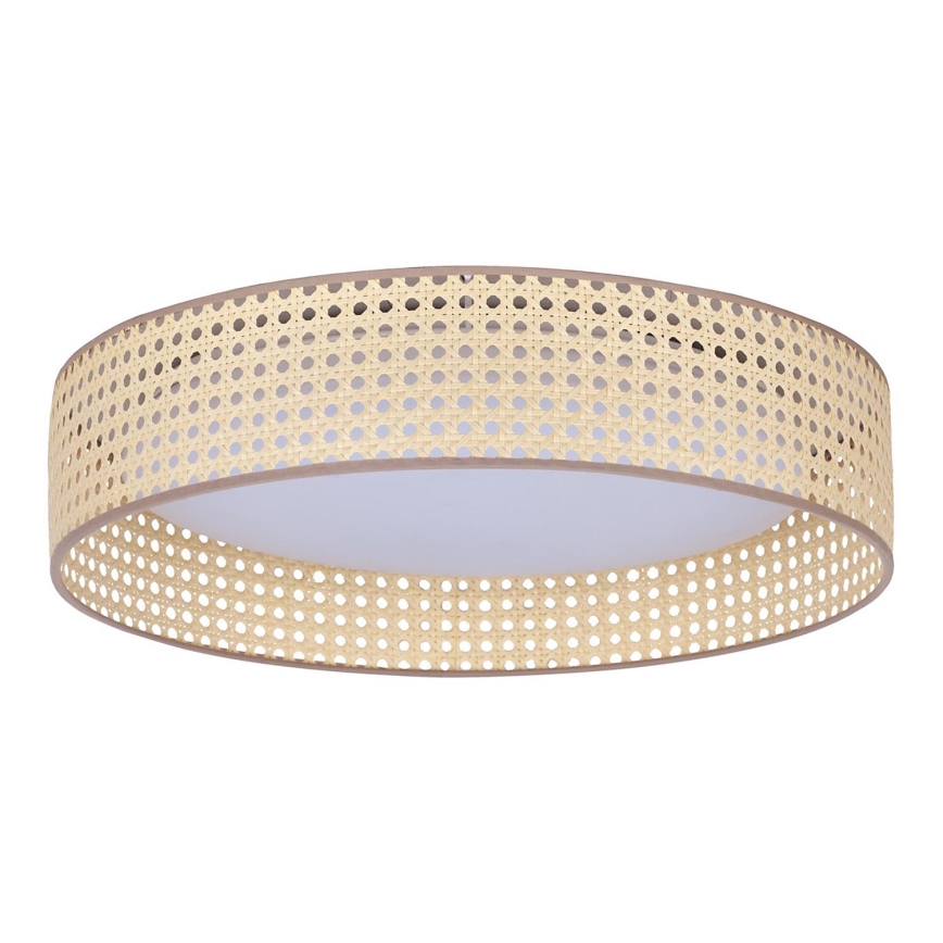Duolla - LED Plafonjera ROLLER LED/24W/230V pr. 45 cm ratan