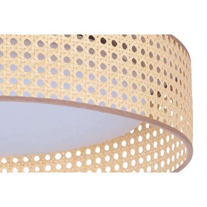 Duolla - LED Plafonjera ROLLER LED/24W/230V pr. 45 cm ratan