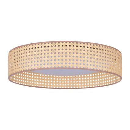 Duolla - LED Plafonjera ROLLER LED/24W/230V pr. 45 cm ratan