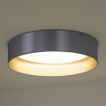 Duolla - LED Plafonjera ROLLER LED/24W/230V pr. 45 cm srebrno/zlatna