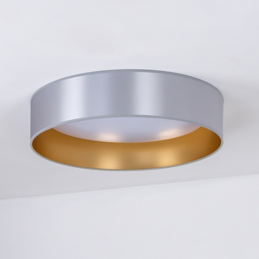 Duolla - LED Plafonjera ROLLER LED/24W/230V pr. 45 cm srebrno/zlatna