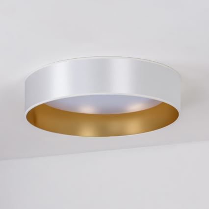 Duolla - LED Plafonjera ROLLER LED/24W/230V pr. 45 cm srebrno/zlatna