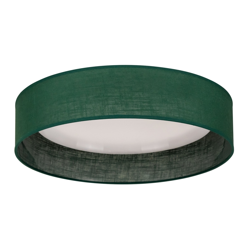 Duolla - LED Plafonjera ROLLER LED/24W/230V pr. 45 cm zelena