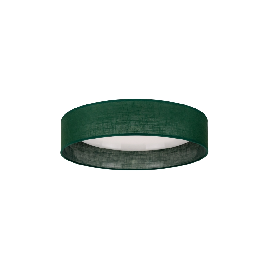 Duolla - LED Plafonjera ROLLER LED/24W/230V pr. 45 cm zelena