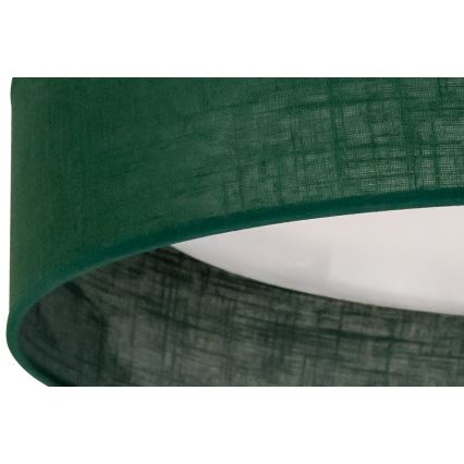 Duolla - LED Plafonjera ROLLER LED/24W/230V pr. 45 cm zelena