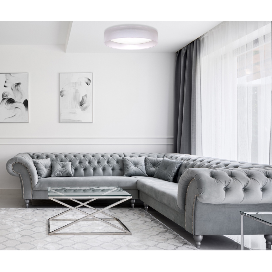 Duolla - LED Plafonjera ROLLER LED/24W/230V svetla pr. 45 cm sivo