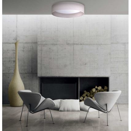 Duolla - LED Plafonjera ROLLER LED/24W/230V svetla pr. 45 cm sivo