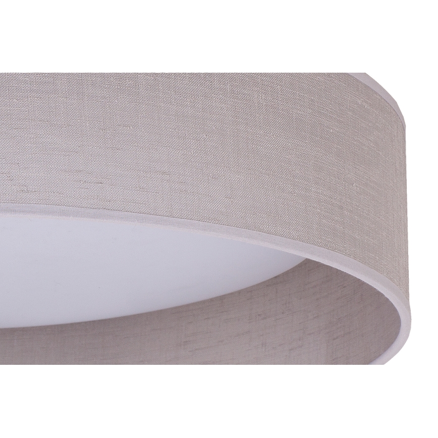 Duolla - LED Plafonjera ROLLER LED/24W/230V svetla pr. 45 cm sivo